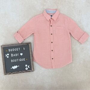 Janie and Jack x Aerin Roll Up Shirt